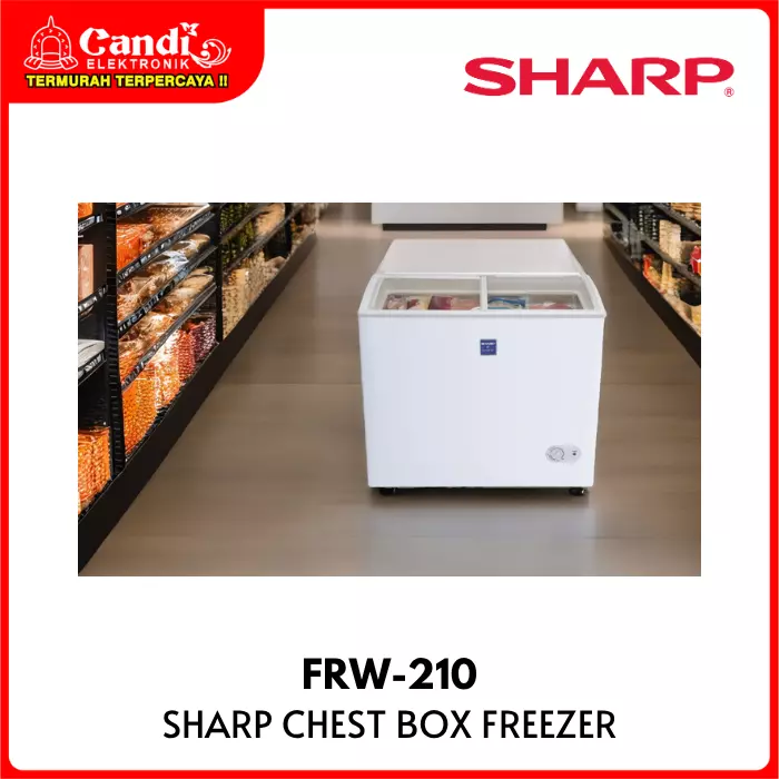 BOX FREEZER SLIDING DOOR SHARP